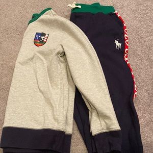 Is polo boys sweatsuit top and bottom